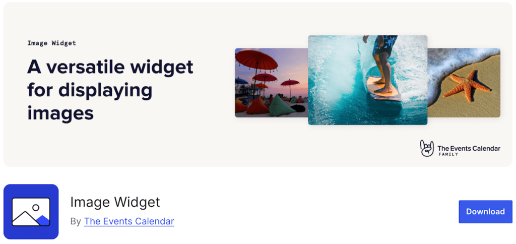 Image Widget plugin