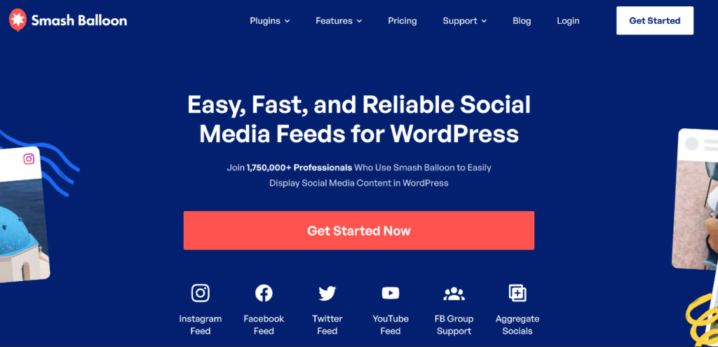 Smash Balloon WordPress plugins for photographers