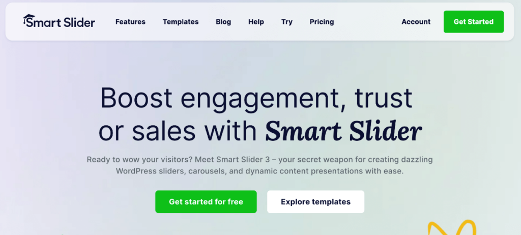 Smart Slider 3 - free slider plugin for WordPress​