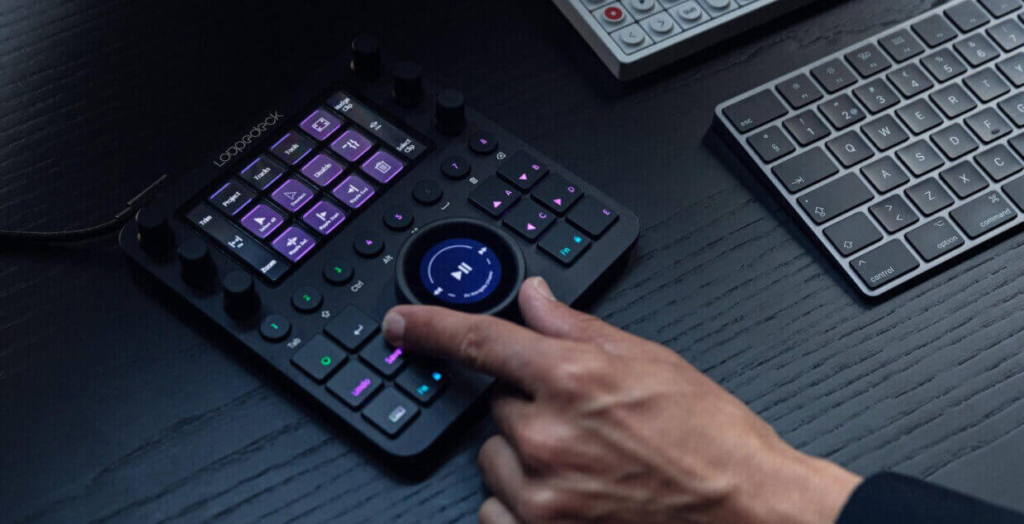 Loupedeck CT editing console for post processing photography