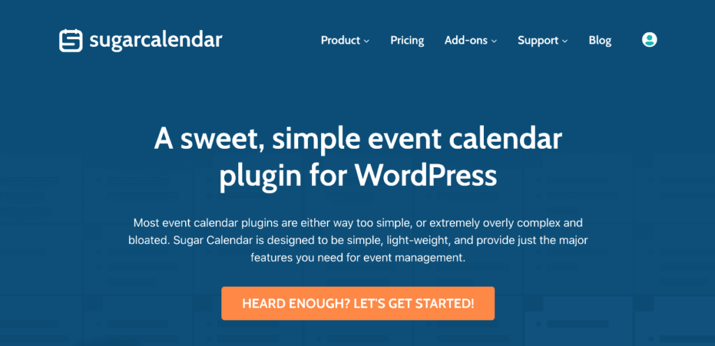 Sugar Calendar - booking calendar for WordPress